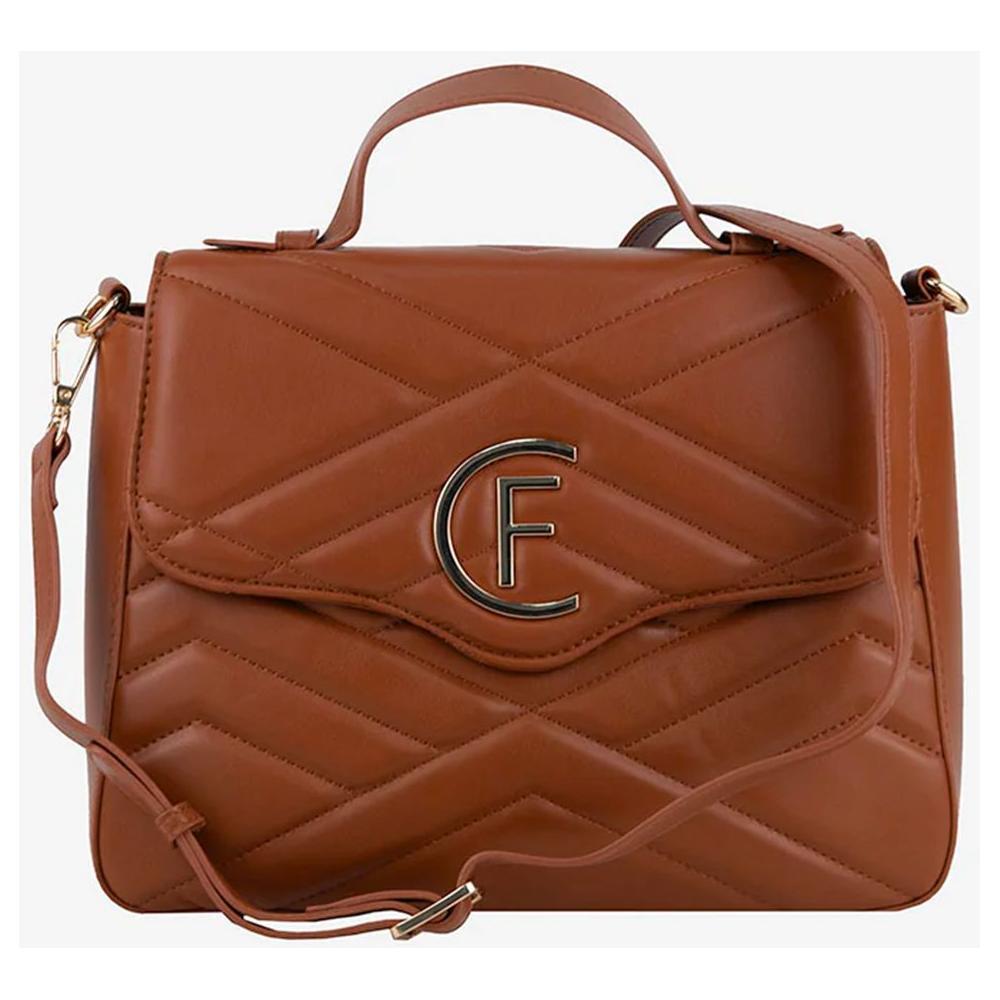 CRISTINAEFFE Marrone Ecopelle Women Shoulder Bag