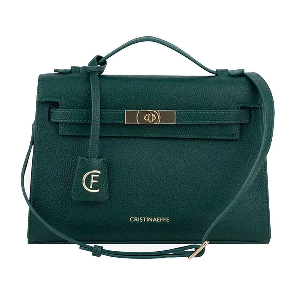 CRISTINAEFFE Verde Ecopelle Women Shoulder Bag