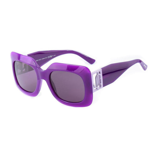 Jimmy Choo Purple Resin Sunglasses