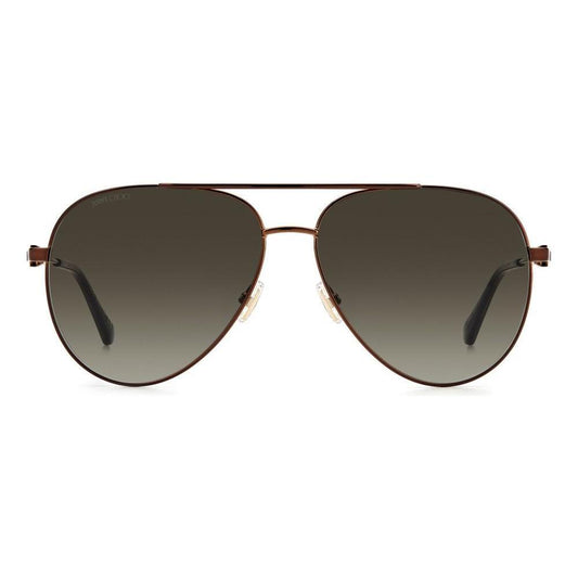 Jimmy Choo Brown Metal Sunglasses JCOLLYSJ7DAC