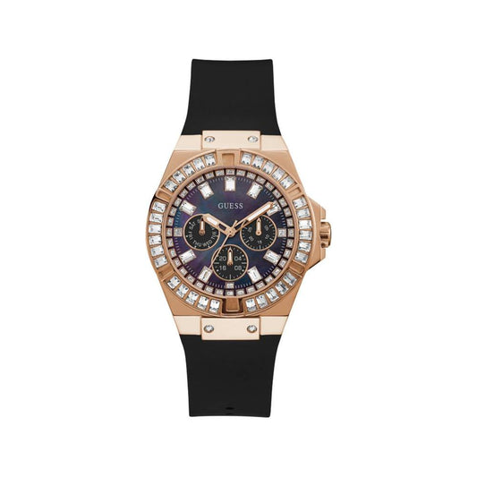 Guess Black Silicone Watch Guess Gray