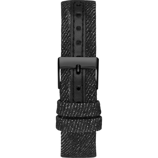 Guess Black Textile Watch Guess Dark Slate Gray