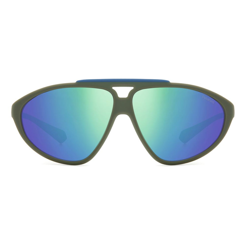Polaroid Green Rubber Sunglasses POPLD2151SDLDG25ZAC