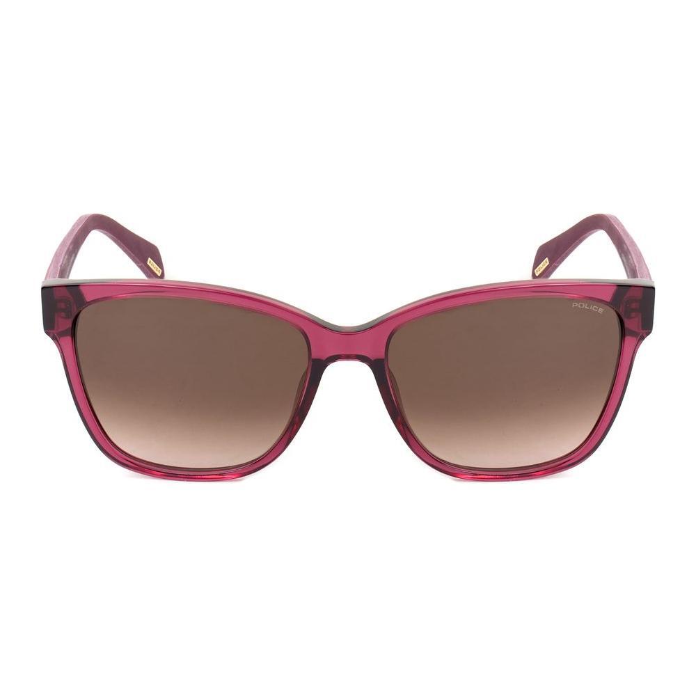Police Red Acetate Sunglasses POSPLG44560G64AC