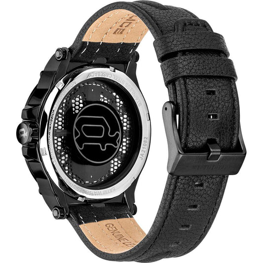 Police Police Black Leather Watch POPEWJA2108203AC 1728,67434610848,Black,Men,New with tags,Police,Watches,Watches for Men - Watches