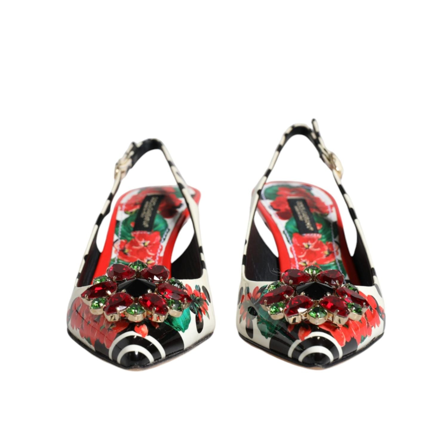 Front view with bag zipped and handles upright.