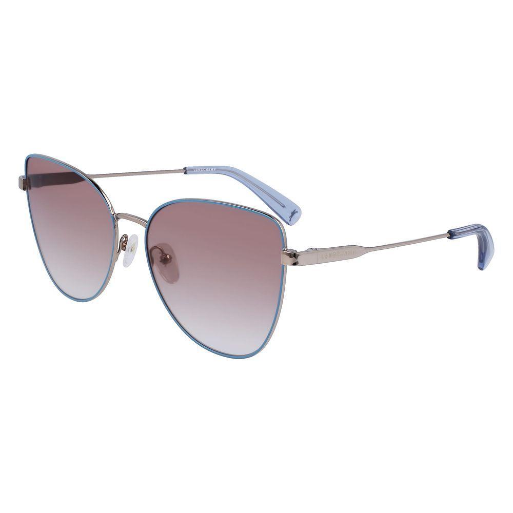 Longchamp Yellow Metal Sunglasses LOLO165S705AC
