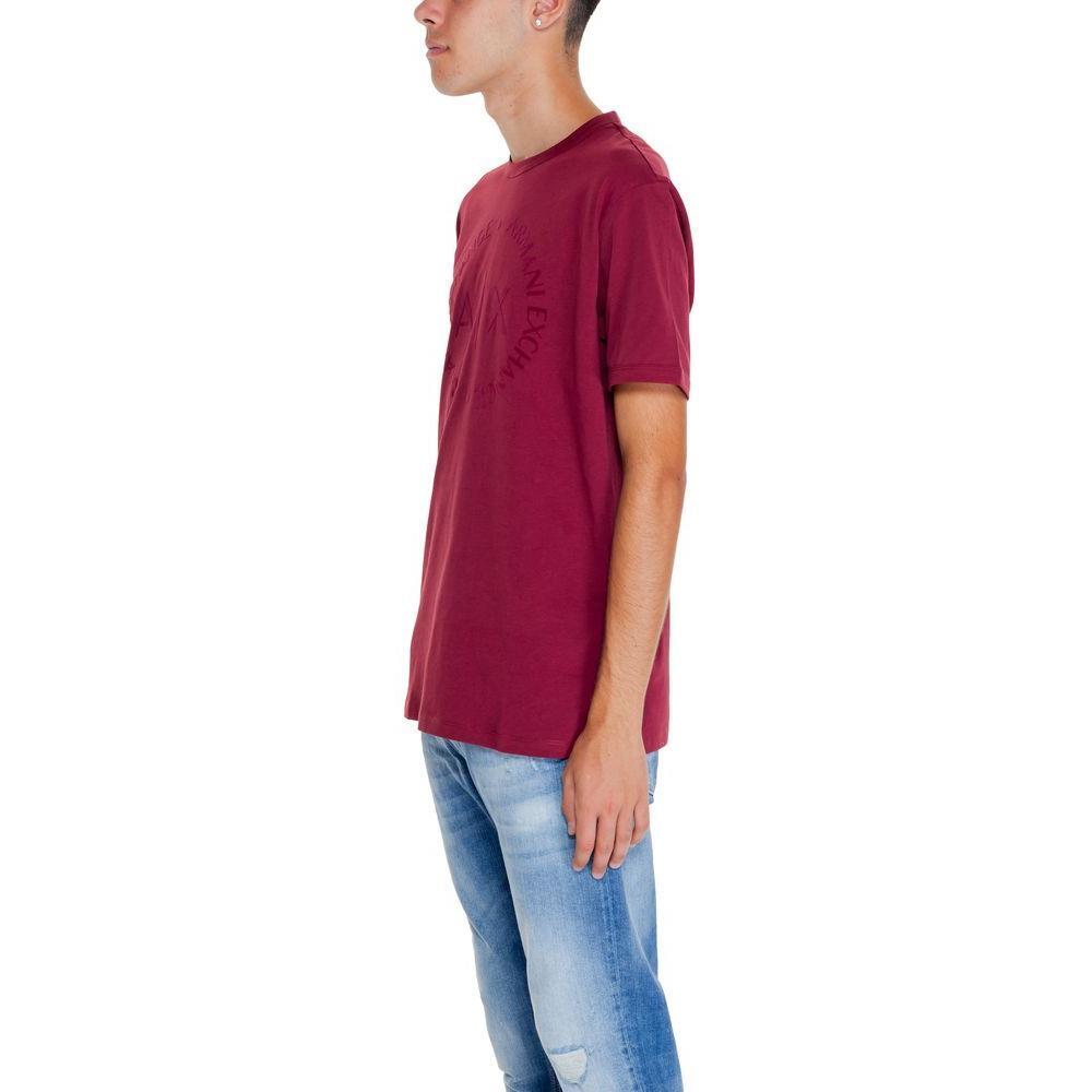 Armani Exchange Armani Exchange Bordeaux Cotton T-Shirt AR-2786600129-IT52 | XL 1728,71956299936,Armani Exchange,Bordeaux,Clothing,IT52 | XL,IT54 | XXL,Men,Men - Clothing,New with tags,T-Shirts - Men - Clothing