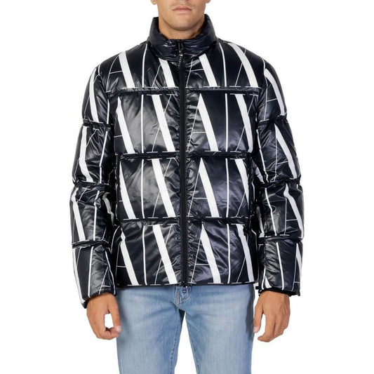 Armani Exchange Black Polyester Jackets & Coat AR-9047700009-IT52 | XL