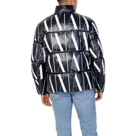 Armani Exchange Black Polyester Jackets & Coat AR-9047700009-IT52 | XL