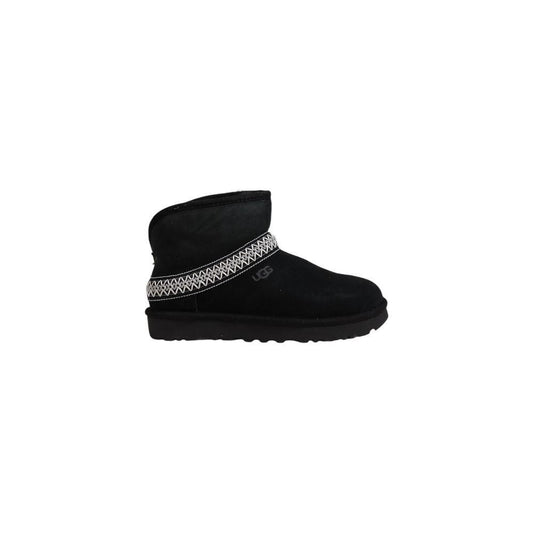 UGG Black Suede Leather Ankle UG-15693400009-EU36/US6