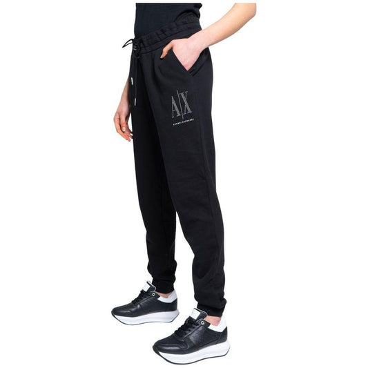 Armani Exchange Bicolor Cotton Joggers Workout Pant AR-6515700849-IT38|XS