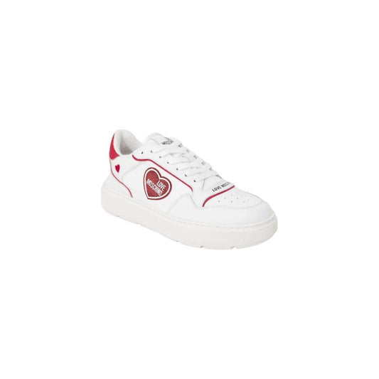 Love Moschino Red Polyethylene Sneaker