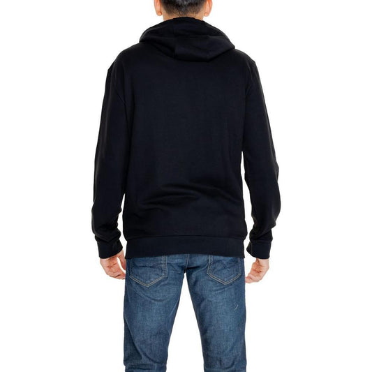 EA7 Emporio Armani Black Cotton Hoody EA-14717500009-IT44 | S