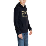 EA7 Emporio Armani Black Cotton Hoody EA-14717500009-IT44 | S