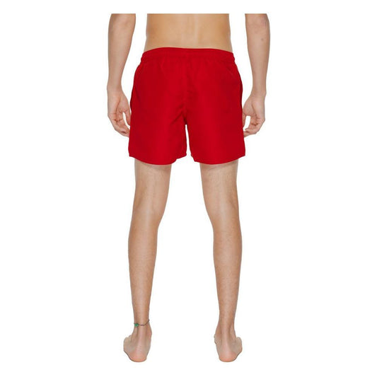 EA7 Emporio Armani Red Polyester Swim Short EA-13430400146-IT52 | XL