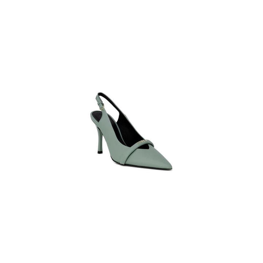Furla Green Leather Sandal