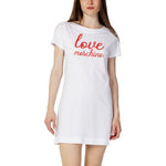 Love Moschino White Cotton Short LO-10219300008-IT40 | XS