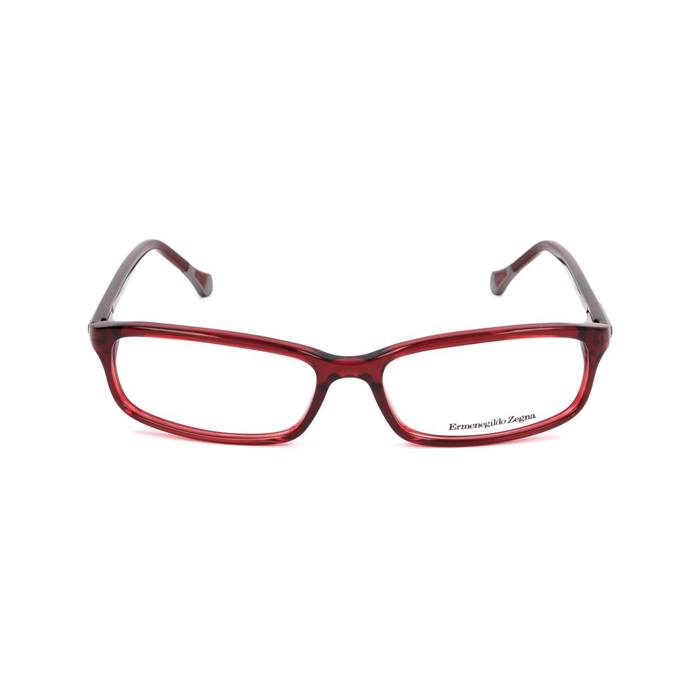 Ermenegildo Zegna Red Plastic Frames, unisex glasses, model VZ35380954, red color, plastic material, size 56/16/140 mm