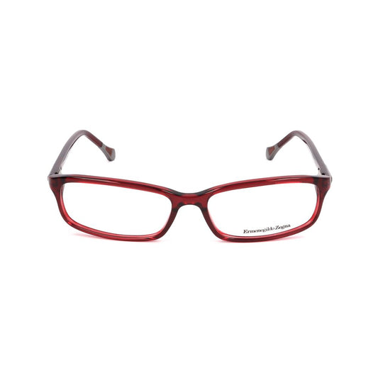 Ermenegildo Zegna Red Plastic Frames, unisex glasses, model VZ35380954, red color, plastic material, size 56/16/140 mm