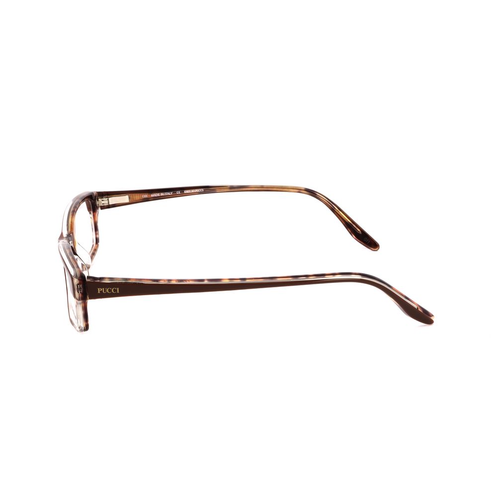 Emilio Pucci Brown Plastic Glasses (Frames)