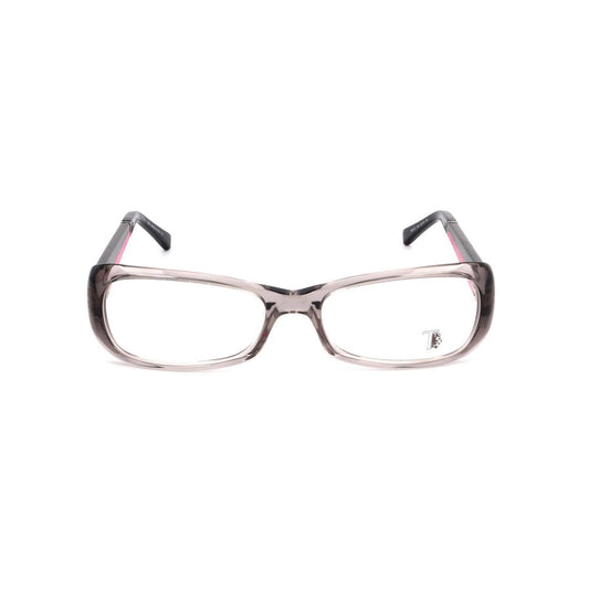 Alt Tag: Tod's Gray Acetate Frames for women in a stylish design with lens measurements 53/16/135 mm, crafted from durable gray acetate material.