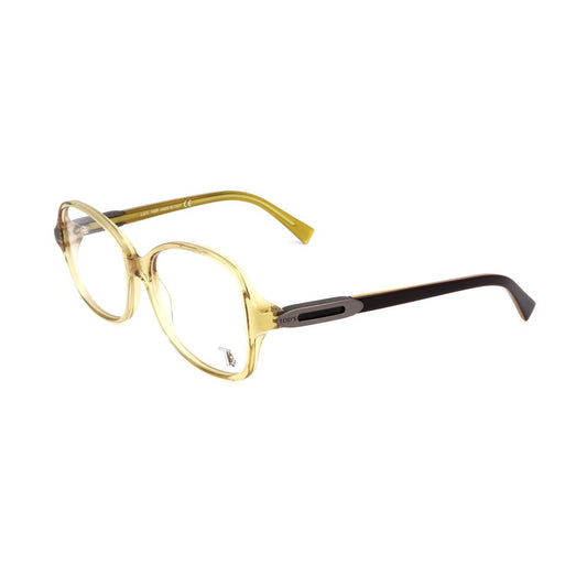 Tod's Green Acetate Frames: Women's optical glasses with green 55mm lenses, 16mm bridge, 135mm temple, elegant acetate material.