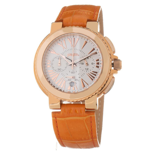 Folli Follie Orange Leather Watch FFWF13R002SENAC