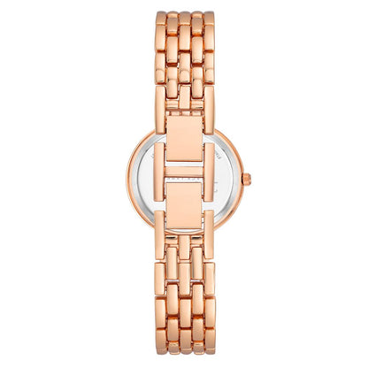 Juicy Couture Multicolor Metal Dress Watch with pink metal bracelet and jewelry closure