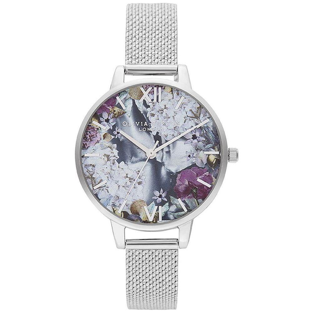 Olivia Burton Silver Stainless Steel Watch OBOB16US11AC