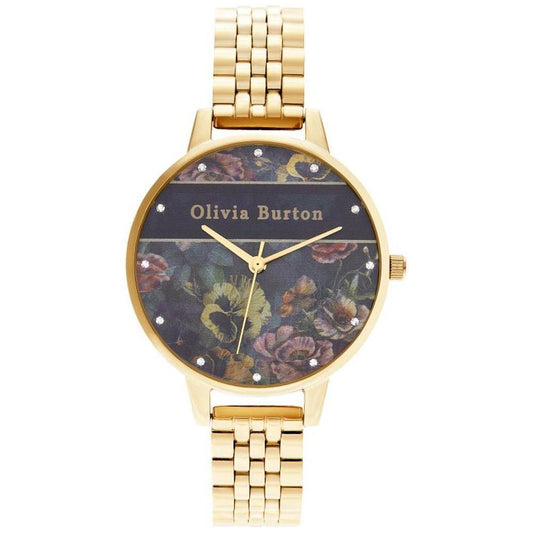Olivia Burton Gold Stainless Steel Watch OBOB16VS01AC