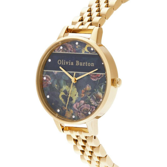 Olivia Burton Gold Stainless Steel Watch OBOB16VS01AC