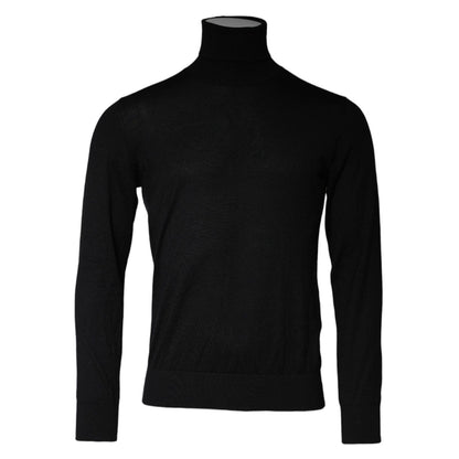 Dolce & Gabbana Black LongSleeve Turtleneck Pullover Sweater