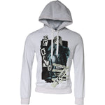 Dolce & Gabbana White Caesar Cotton Hooded Pullover Sweater TSH87227-48