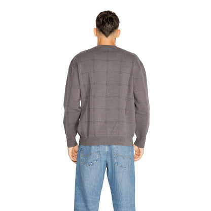 Armani Exchange Gray Cotton Sweatshirt