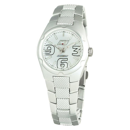 Chronotech Silver Stainless Steel Dress Watch