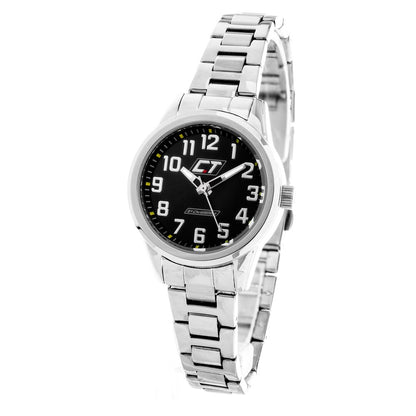 Chronotech Silver Stainless Steel Dress Watch