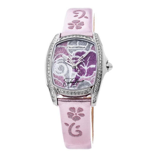 Chronotech Multicolor Leather Watch