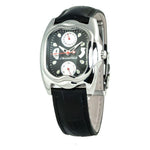 Chronotech Black Leather Watch CHCT7220L05AC