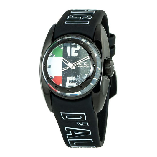 Chronotech Black Rubber Watch Chronotech Dark Slate Gray