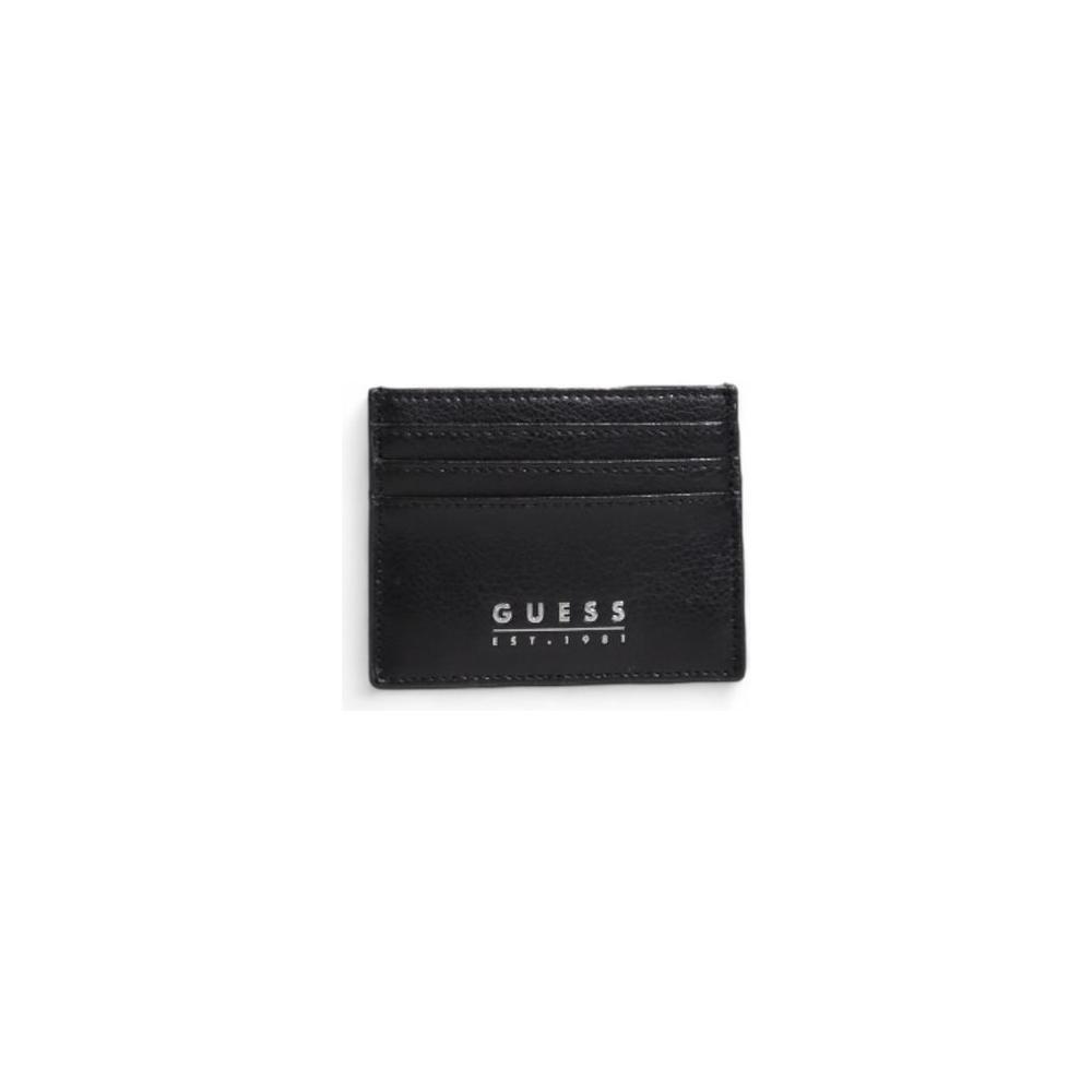 Guess Black Leather Cardholder GU-14526900009