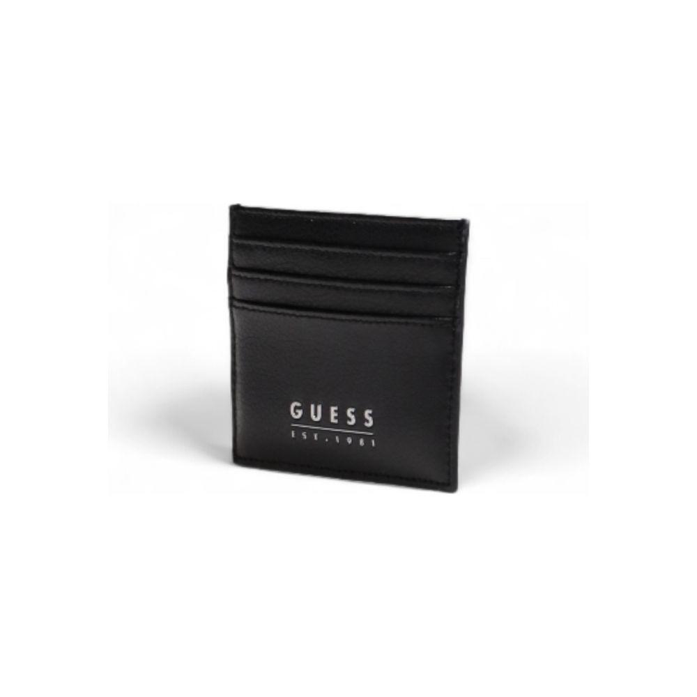 Guess Black Leather Cardholder GU-14526900009