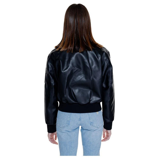 Calvin Klein Jeans Black Polyethylene Jackets & Coat CA-14563800009-IT42|M