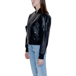 Calvin Klein Jeans Black Polyethylene Jackets & Coat CA-14563800009-IT42|M