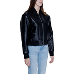 Calvin Klein Jeans Black Polyethylene Jackets & Coat CA-14563800009-IT42|M