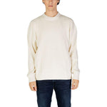 Calvin Klein Jeans Cream Cotton Sweater