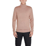 Calvin Klein Beige Wool Turtleneck CA-14587200127-IT48 | L