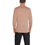 Calvin Klein Beige Wool Turtleneck CA-14587200127-IT48 | L
