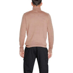 Calvin Klein Beige Wool Turtleneck CA-14587200127-IT48 | L