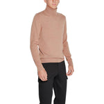 Calvin Klein Beige Wool Turtleneck CA-14587200127-IT48 | L